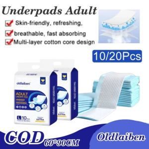 10/20Pcs Disposable Underpads Adult Urinary Pad 60x90cm Adult Urine Pad Baby Diaper Pad