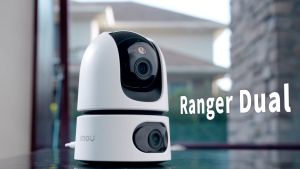 กล้องวงจรปิด คู่กล้องกลางคืน 2 เลนส์ สองทางใกล เลนส์ และ Dual Night Vision ผ่านมือถือ Ranger