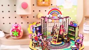 Disney | MU Toy Story Music Box 3D Puzzle DIY Assembly Kit Brain Teaser Office Decor Birthday Christmas Halloween Gift