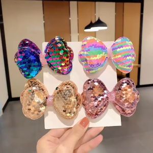 Kẹp Tóc Hình Nơ Kim Tuyến Xinh Xắn Đáng Yêu Cho Bé Gái