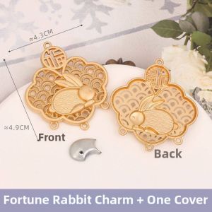 QINGPIN | Chinese Traditional Song Brocade Gourd Pendant Alloy Enamel Inlaid Accessories