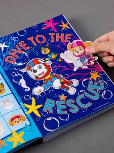 PAW Patrol Sticker Book 3 to 6 Years Old Stickers Kids Boys and Girls Stickers Book Stickers Stickers Focus on Baby Toys