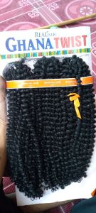 Rambut Sambung Sintetis Curly Kriwilan Isi 3 ikat