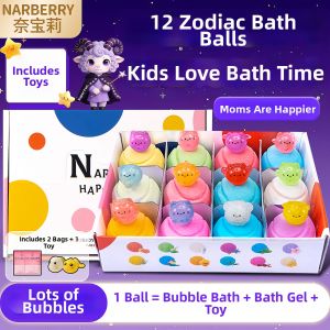 NARBERRY | Child-friendly Bath Bombs with Lots of Bubbles and Essential Oils