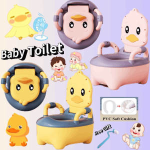 Portable Baby Toilet Potty Training Kids Child Travel Potty Trainer Seat Chair Cartoon