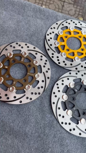 Đĩa thắng DB 220mm lòng nhôm 8 khoen nén thuỷ lực - SUNSTAR OVER