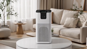 UV Air Purifier Desktop Composite Filter Dust Odor Remover Allergen for Home Bedroom Pet Area 25㎡ 16W Free Shipping