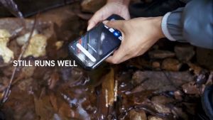 Điện thoại OUKITEL WP16 (Ram 8GbRom 128Gb pin 10600mAh màn hình 639 in Android 11 Máy ảnh nhìn ban đêm 20MP chống nước IP68chống va đập hai SIM 4G NFC )