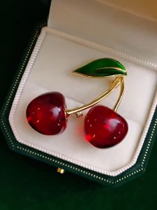 Pharaoh🍓Bros Ceri Mode/Bros Ceri Manis Sederhana/Bahan Paduan Untuk Aksesoris Jas COD