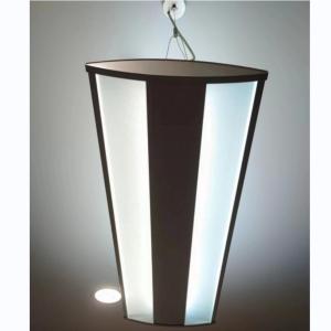 Modern Minimalist Long Strip Light round Corner Aluminum Office Lighting Ceiling Mounted Dustproof 40W Combination with Cover Frame