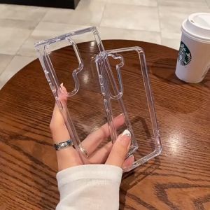 [ส่งจากไทย] เคสใสกันกระแทก สำหรับไปโฟน For Samsung Galaxy A06 A26 A36 A56 S25 A55 A16 A25 S23 S24 Ultra A35 A53 A54 A23 A34 S22 Ultra A10S A14 A51A53 A22 A72 A03 A04e A20 A30 M10S A12 A20S A32 A71 A13 A11 M11 S20 S21 S22 S23 FE/Plus/Ultra