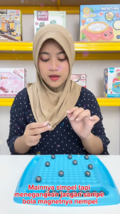 Mainan Anak MAGNETIC BATTLE CHESS Mainan Game Board Family Strategy Games