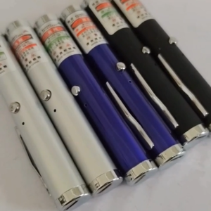 Mini Laser Pointer Pen USB Rechargeable Red Green Light Presentation Teaching Pointer Portable
