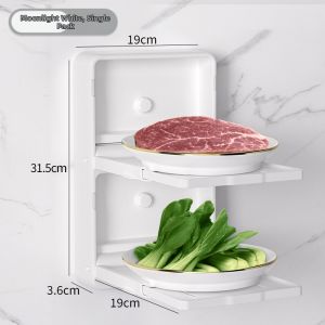 Adjustable Foldable Wall-mounted Storage Rack