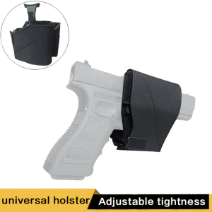 Universal Portable MOLLE Release Holster for Glock17/19 Beretta M9/1911 - Hunting Holster with Molle System