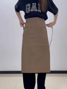 Skirt Apron Restaurant Home Apron Kitchen Workwear Apron Chef Cafe Hairdresser Uniform Mens and Womens Same Style