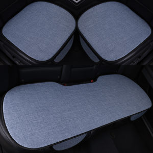 Đệm Lót Ghế Ô Tô Đa Năng Vải Lanh Mảnh Đơn Không Tựa Lưng Dải Dài Cotton Vải Bông Vải Lanh Miếng Lót Ghế Sau Cho Tất Cả Các Mùa