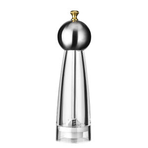 Acrylic Ceramic Core Manual Pepper Grinder 5 Inch 6 Inch 8 Inch Kitchen Tools for Pepper And Sea Salt Grinding Remisau HX-1018
