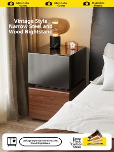 MEISD | Narrow Steel Nightstand 30cm