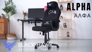 🦅(͢I͢N͢ ͢S͢T͢O͢C͢K͢S͢)͢ Black Hawk ALPHA Gaming Chair / Gaming Chair / Computer Chair (E-Sports Chair) / Office Chair