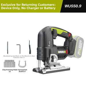 Worx | Cordless Brushless Jigsaw for Wood