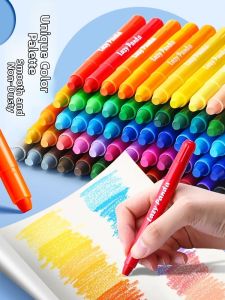 deli | Water-soluble Washable Kindergarten Special 24 Color Crayon Set