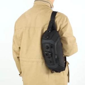 LABER LEE Waist Bag Mens Waterproof Outside Fanny Pack