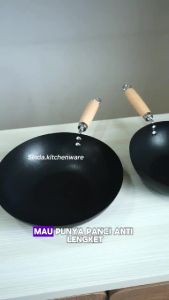 Sinda Wajan Penggorengan Anti Lengket Batu Medis / Medical Stone Non-Stick Frying Pan