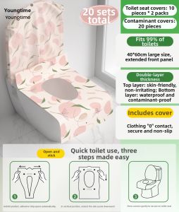 Youngtime | Medical Grade Disposable Toilet Seat Cover Full Coverage