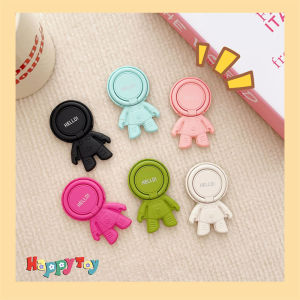 Zeallion Mobile Phone Accessories Holder Pure Color Astronaut Back Stick Hand Ring Buckle Bracket