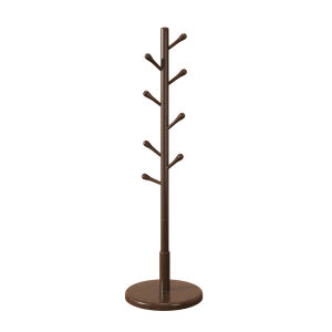 JIAJIESHI | Easy Assembly Oak Wood Coat and Bag Hanger