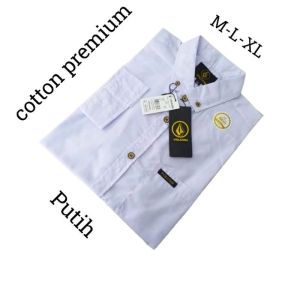 Kemeja cowok polos lengan panjang | kemeja kantor premium