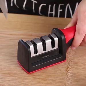 NEW ALAT PENGASAH PISAU 3 IN 1 TAJAM - ASAHAN PISAU DAN GUNTING 4 MATA PISAU - ASAHAN PISAU SERBAGUNA