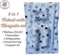 Baby Crib set with Mosquito Net  6in1 (SULITDEALS) HIGAAN NG BABY NA MAY KULAMBO. 