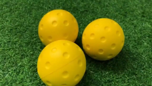 Pickleball Training - Noiseless Pickleball Balls | Soft PU Foam Pickleball Sports Accessories High-Tumble Foam Ball