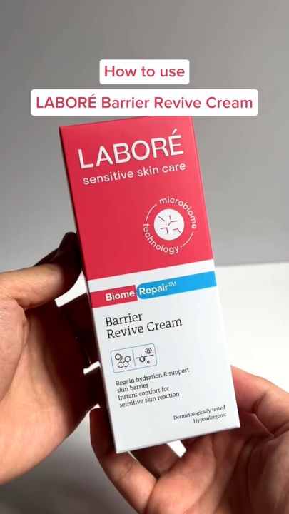 LABORE BiomeRepair Barrier Revive Cream 50ml 10ml mini - Krim Pelembab Kulit Sensitif