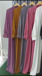GAMIS AZAHRA PAYET CRINGKEL AIRFLOW PREMIUM FREE JILBAB SEGI EMPAT/GAMIS CRINCKLE/ GAMIS ABAYA/