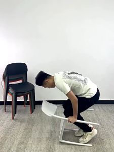 Kursi Santai Ergonomis Multifungsi - Ringan Anti-Slip Dudukan Nyaman untuk Ruang Teras/Cafe/Rumah