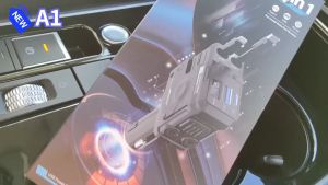 4 IN 1 Retractable Car Charger USB Type C Cable For Phone Fast Charge Cord Cigarette Lighter Adapter QC3.0