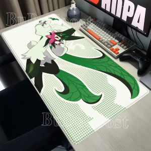 Bandai | Mouse Pad Meowscarada Pokemon Large XXL PC Laptop Keyboard overlock Desk Mat Carpet Gaming Office Rubber HD printing Mousepad