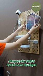 GUNINCO AKSESORIS PEGBOARD SKDS WALL AKSESORIS // DEKORASI DINDING