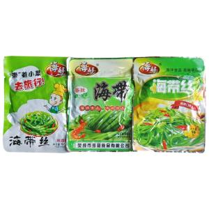Ready-To-Eat Seaweed Snack Spicy Original Flavor Packaged Seafood Delight from Qingdao Shandong 60g Net Content by ZaoDongXiong