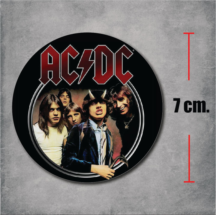 sticker pvc ac dc สติกเกอร์ เอซี ดีซี งานพิมพ์ดีที่สุด OFFSET PRINTING ...