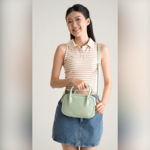 Bộ hộp quà YUUMY (Túi đeo chéo nữ YUUMY YN247 + Hộp quà YHQ2 + Túi giấy YTG2 + Túi rút BVR3838 + Thiệp cảm ơn YBT1)