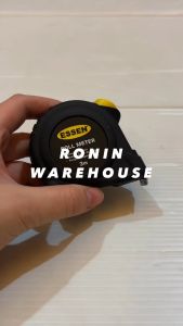 Meteran Karet Autostop Roll 3 5 75 10 M Ukur Rol ESSEN