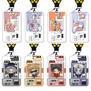 Protective Card Holder Work ID Student Campus Meal Card Bus Pass Water Card Document Small Card Holder School ID Badge