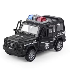 Simulation Mini Police Car Fire Truck Ambulance Inertia Toy Car Pull Back Truck Car Model Children Boy Gift
