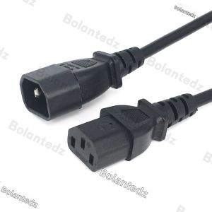 Dây Nguồn IEC C14 Sang C13 1m/3m/5m/10m Cho Cisco UPS Màn Hình PC PDU Đèn Sân Khấu DMX DJ - Bộ Chuyển Đổi Phích Cắm Quốc Tế Có Tiếp Địa Tiêu Chuẩn