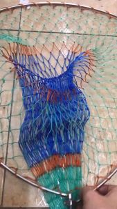 Mặt vợt vớt cá tốt inox xếp gọn - Chưa bao gồm cán vợt