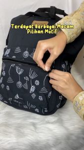 SNOBBY TAS PERLENGKAPAN BAYI RANSEL SAKU MOTIF CRIA JOLLY BEARLY EMILY SERIES TAS BAYI